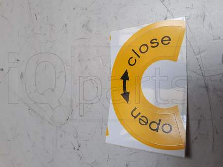 Sticker STEINSICHERUNGSZYLINDER