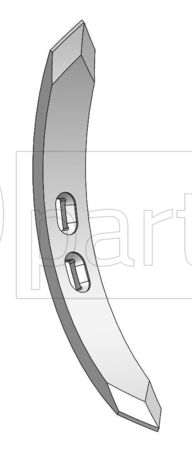 Grubberschar 506009H 15X55X410; HARDFACE