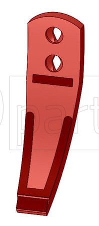 Scharspitze 976 250 027  80x15x302mm; hardface