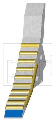 Soc double coeur KM060292 - 30 MM