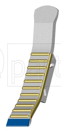 Grubberschar R17820721; DIAMANT/HARDFACE