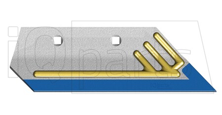 Düngereinlegeschar 3363710VDH 12MM RH ; S270 DIAMANT/HARDFACE