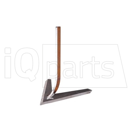 Gänsefußschar 405634 STIEL30X10 ; MIT SCHAR 340